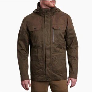 Kuhl Kollusion Wax-Coated Unlined Field Jacket Men’s Size L